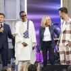 Brigitte Macron, rock et chic : veste en cuir, bottines et jean slim pour lancer la Fête de la musique