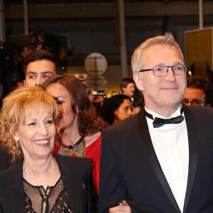 Laurent Ruquier, Catherine Barma - Montée des marches du film "Juste la fin du monde" lors du 69ème Festival International du Film de Cannes. Le 19 mai 2016. © Olivier Borde-Cyril Moreau/Bestimage