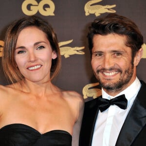 Bixente Lizarazu et son amie Claire Keim - Soiree GQ ' l'Homme de l'Année' au Musée d' Orsay à Paris. 