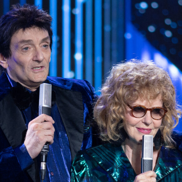 Exclusif - Pierre Palmade, Chantal Ladesou - Tournage de l'émission "La Fine Equipe de Pierre Palmade", diffusée le 25 juin sur France 2. © Cyril Moreau-Tiziano Da Silva / Bestimage