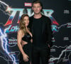 Chris Hemsworth et sa femme Elsa Pataky à la première du film "Thor: Love and Thunder" à Syndey