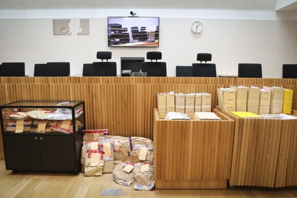 Premier jour du procès de Jean-Marc Reiser, accusé de meurtre de l'étudiante Sophie Le Tan en 2018, au palais de justice de Strasbourg, France, le 27 juin 2022. © Elyxandro Cegarra/Panoramic/Bestimage 