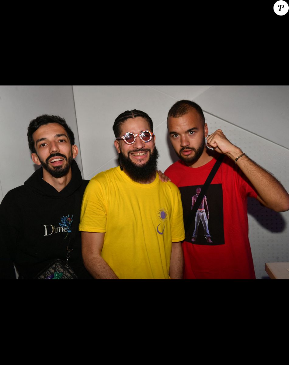 Exclusif - Kikesa, Bigflo et Oli - Release party du rappeur Kikesa ( Steven Jarny ) pour son album Rubi à Paris le 24 mars 2022 © Veeren / Bestimage