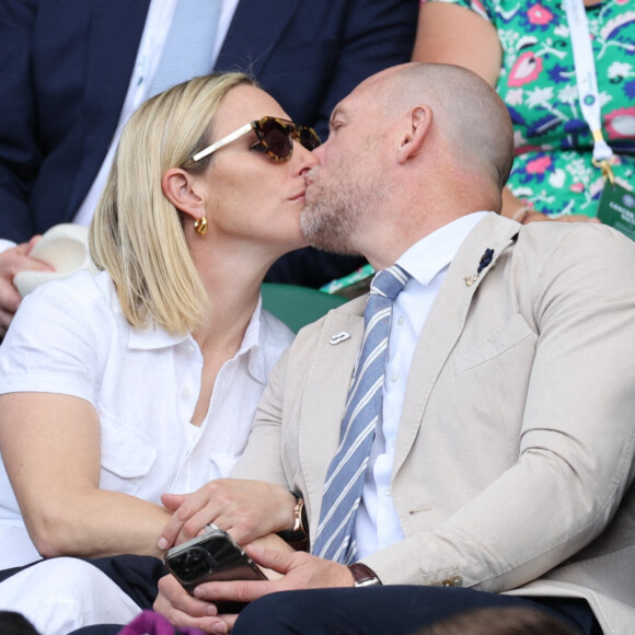 Mike et Zara Tindall à Wimbledon le 28 juin 2022. Photo de Stephen Lock/i-Images/ABACAPRESS.COM