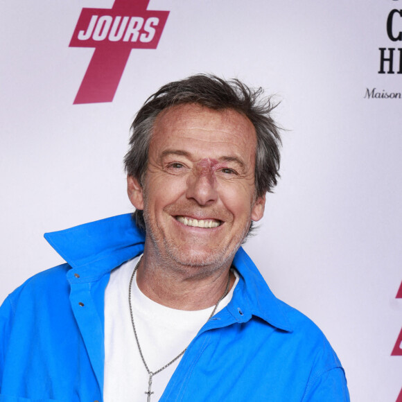 Exclusif - Jean-Luc Reichmann - Soirée "Télé 7 Jours Summer Party" au restaurant "Monsieur Bleu" à Paris, le 14 juin 2022. © Christophe Aubert via Bestimage