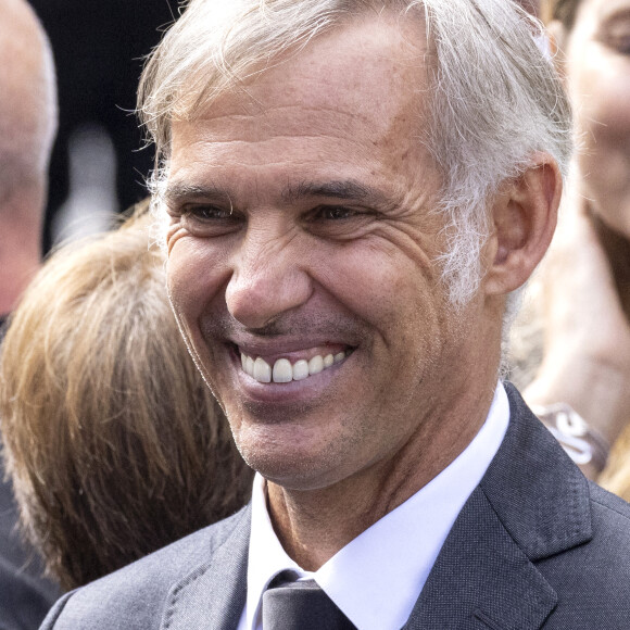 Paul Belmondo - Obsèques de Jean-Paul Belmondo à l'église Saint-Germain-des-Prés, à Paris le 10 septembre 2021. © Cyril Moreau / Bestimage 