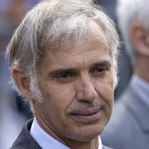 Paul Belmondo - Obsèques de Jean-Paul Belmondo à l'église Saint-Germain-des-Prés, à Paris. © Cyril Moreau / Bestimage 