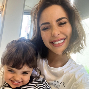 Rym Renom a eu deux enfants avec Vincent Queijo, leurs filles Maria-Valentina et Alma - Instagram
