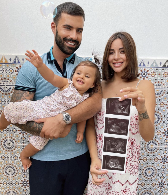 Vincent Queijo et Rym Renom sont les heureux parents de deux filles, Maria-Valentina et Alma. Instagram