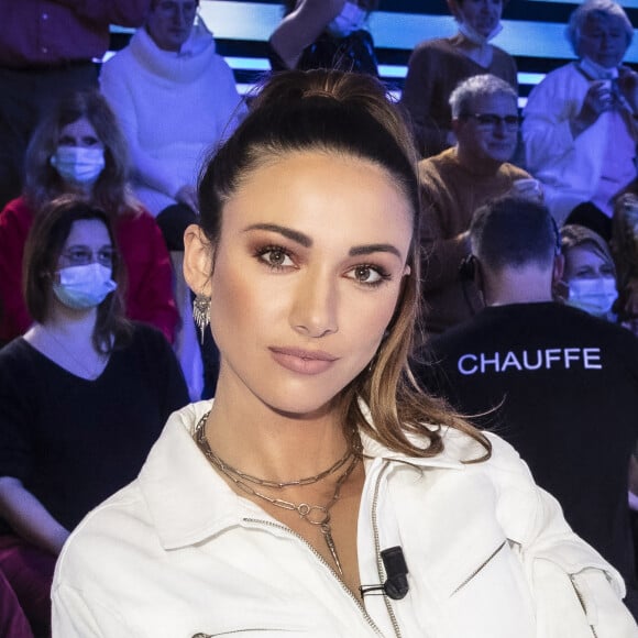 Exclusif - Delphine Wespiser - Enregistrement de l'émission "TPMP (Touche Pas à Mon Poste)", présentée par C.Hanouna et diffusée en direct sur C8 le 18 février © Jack Tribeca / Bestimage 