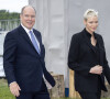 Le prince Albert II de Monaco et la princesse Charlene - Le prince Albert II de Monaco inaugure l'exposition l'exposition "Sailing the Sea of Science, Scientist and explorer. Prince Albert Ier and the early norwegian exploration of Svalbard ".
