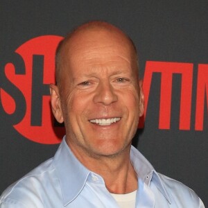 Bruce Willis - Les célébrités arrivent au T-Mobile Arena pour assister au combat de boxe qui oppose Floyd Mayweather et Conor McGregor à Las Vegas le 26 aout 2017. 