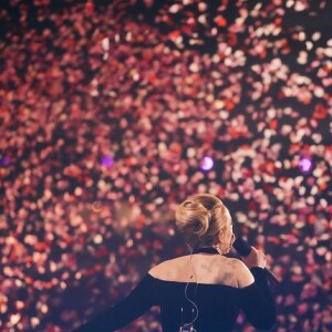 Adele lors de son concert.