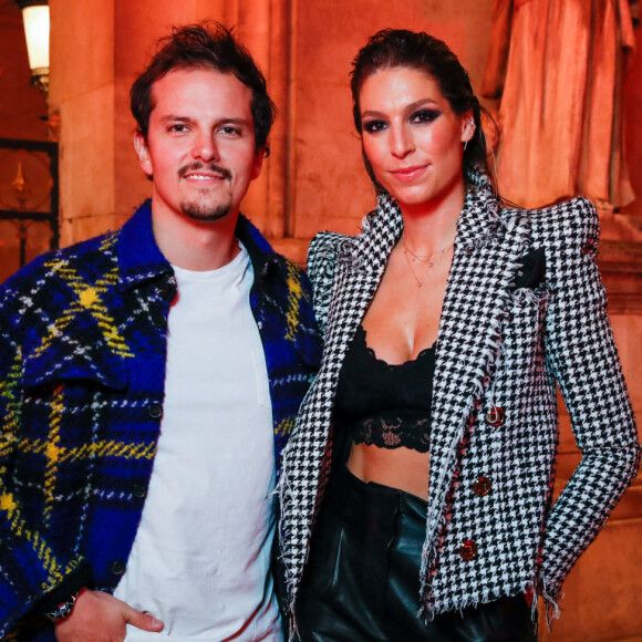 Exclusif - Juan Arbelaez et son ex-femme Laury Thilleman - People au défilé Etam Live Show  à l'Opéra Garnier à Paris. © Cyril Moreau / Rachid Bellak / Bestimage 