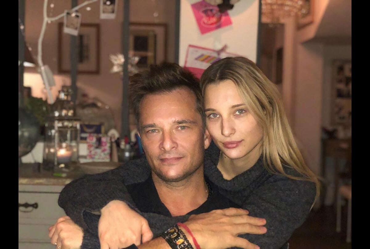 Photo : David Hallyday et sa fille Ilona Smet, jeune maman d'un petit  garçon - Purepeople