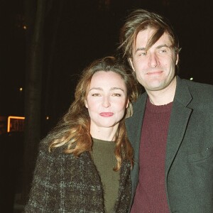 Catherine Frot et Michel Couvelard à la générale de Hilda, au théâtre de l'Atelier à Paris