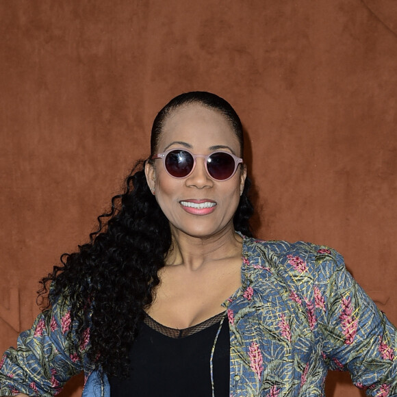 Christine Kelly au Village Roland Garros lors du tournoi de Roland-Garros 2019. Paris, le 26 mai 2019.