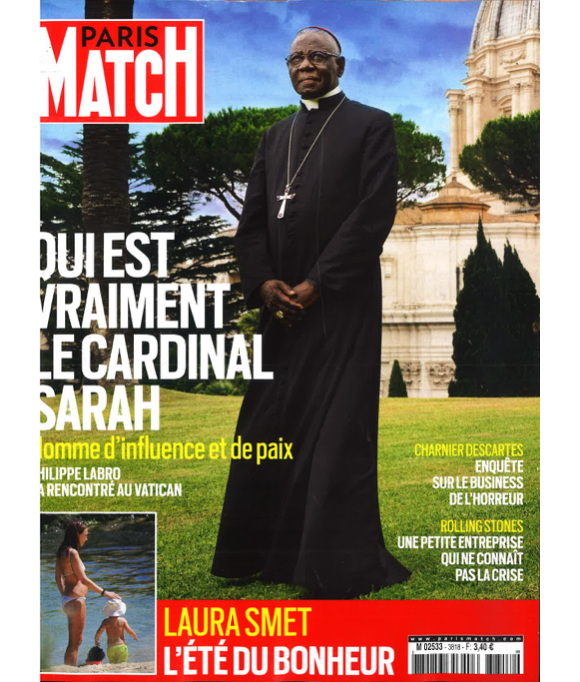 Couverture du magazine Paris Match du 7 juillet 2022