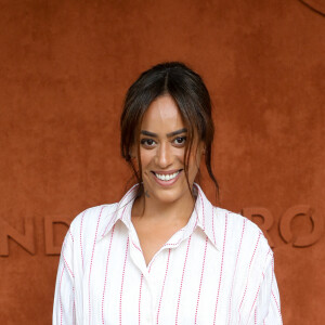 Amel Bent au village des Internationaux de France de tennis de Roland Garros à Paris le 12 juin 2021. © Dominique Jacovides / Bestimage 