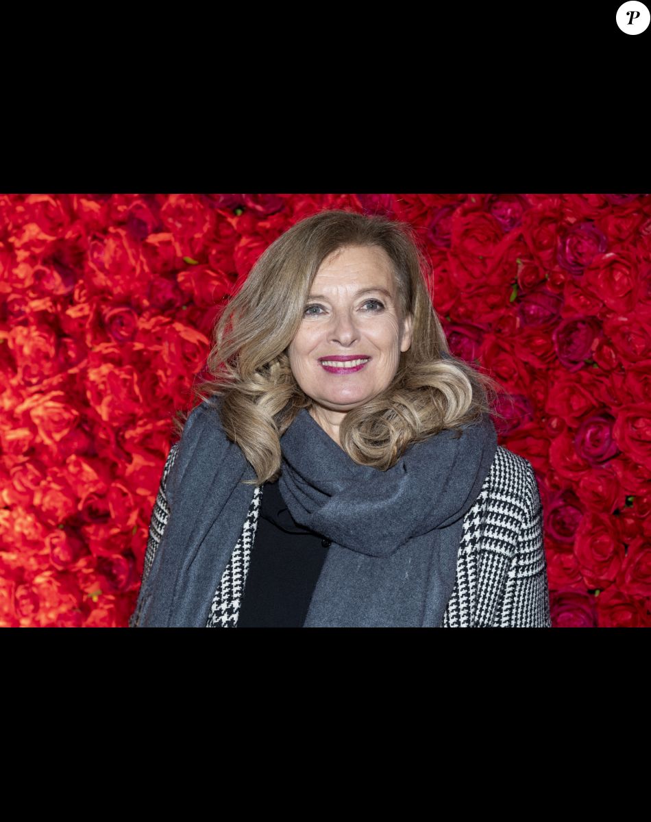 Valérie Trierweiler - Réception à l'hôtel Félicien qui lance sa soirée intitulée "Au Ciel du Félicien" pour inaugurer ses deux suites et son rooftop au 21 rue Félicien David, 75016 Paris le 11 janvier 2022. © Pierre Perusseau/Bestimage