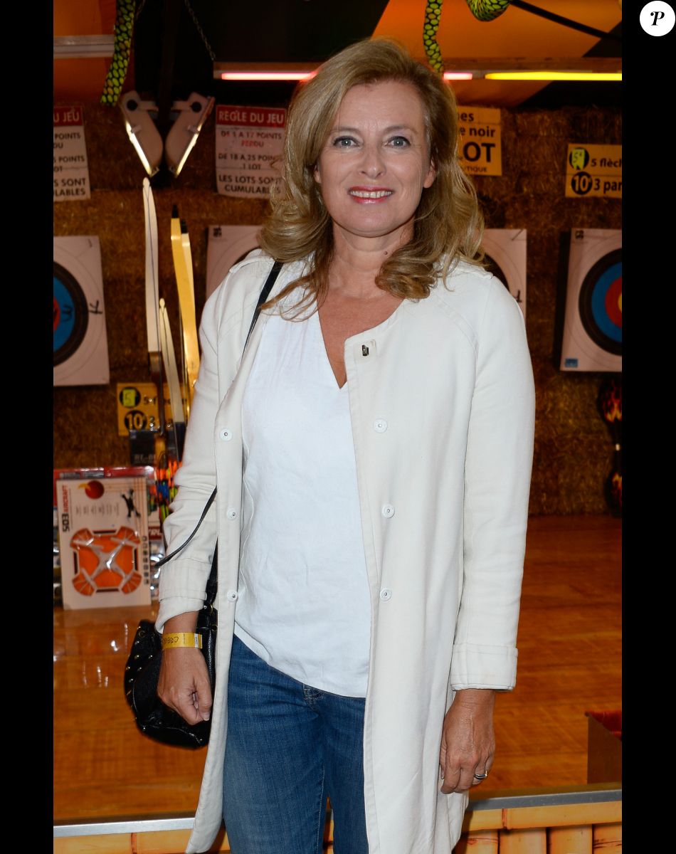 Valérie Trierweiler - Inauguration de la Fête à Neuneu à Paris le 2 septembre 2016. © Coadic Guirec/Bestimage