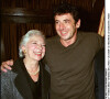 Micheline Boudet et Patrick Bruel en 2002. 