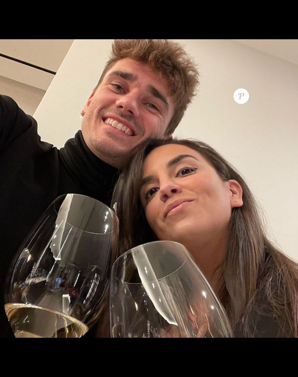 Antoine Griezmann et Erika Choperena