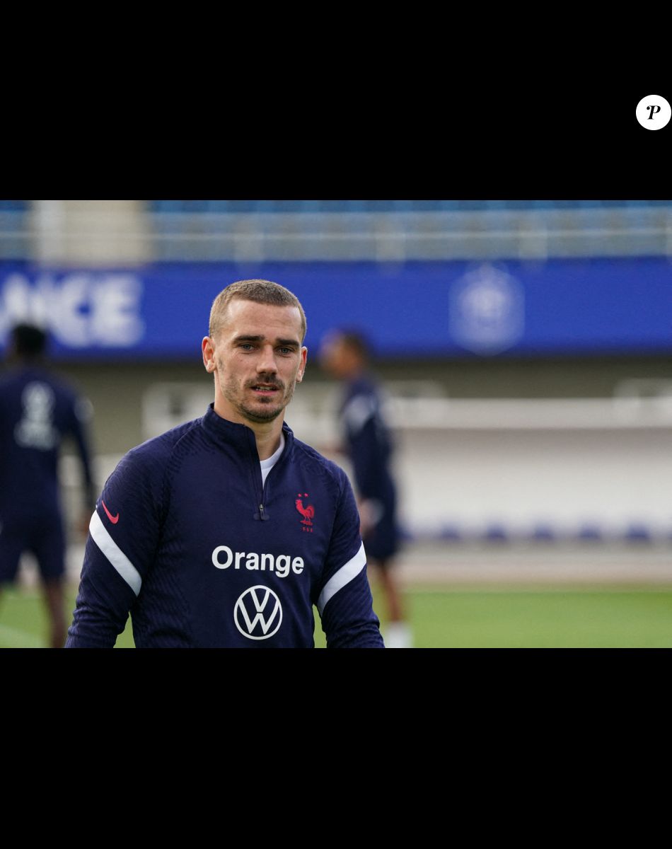 Antoine Griezmann - Entraînement de l'Equipe de France A au Centre National du Football, à Clairefontaine-en-Yvelines.