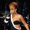Rihanna lors du concert Superbowl Pepsi Fan on Jam pour le coup d'envoi du Superbowl le 4 février 2010 à Miami Beach
