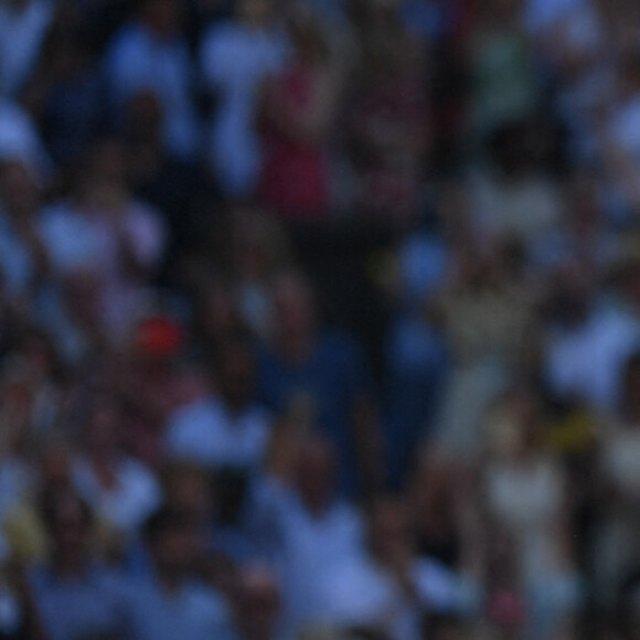Finale du tournoi de Wimbledon "Novak Djokovic - Nick Kyrgios (4/6 - 6/3 - 6/4 - 7/6)", le 10 juillet 2022.