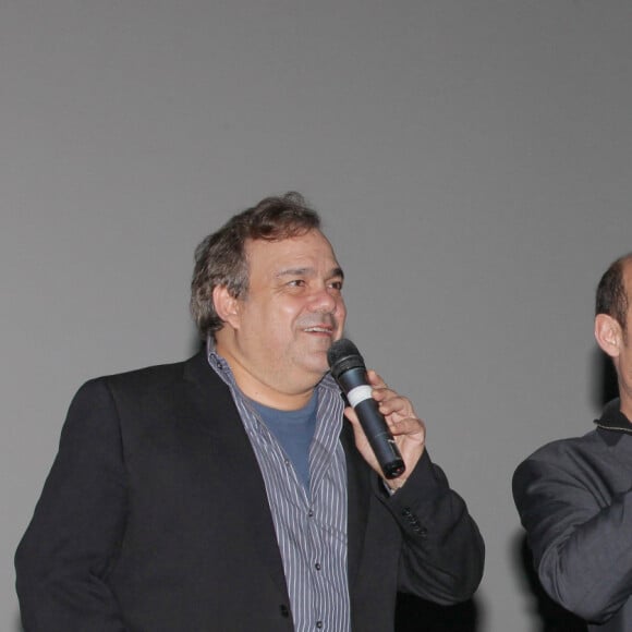 Didier Bourdon, Pascal Legitimus, Bernard Campan - Avant-premiere du film "Les Trois frères, le retour" au Kinépolis de Lomme, le 31 janvier 2014. 