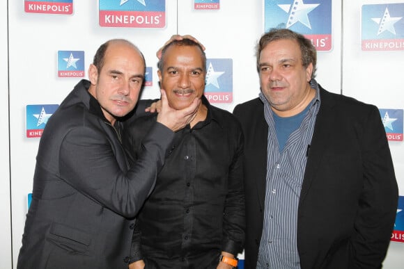 Didier Bourdon, Pascal Legitimus, Bernard Campan - Avant-premiere du film "Les Trois frères, le retour" au Kinépolis de Lomme, le 31 janvier 2014. 