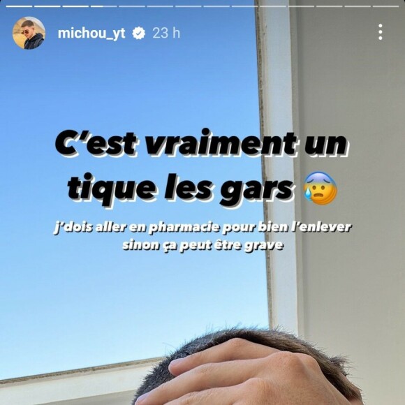 Michou sur Instagram.