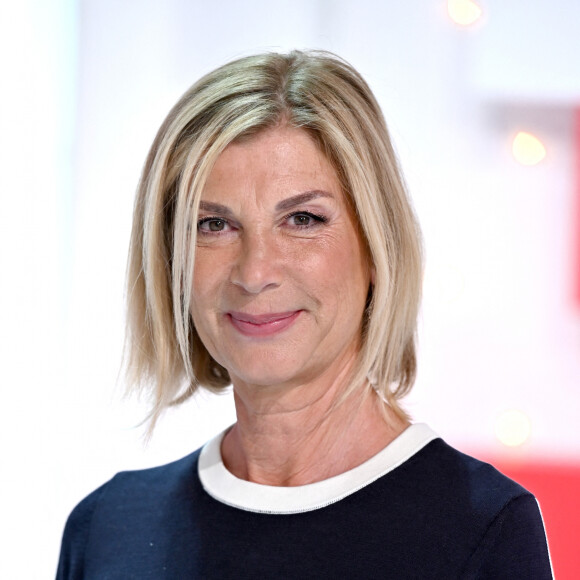 Michèle Laroque - Enregistrement de l'émission "Vivement Dimanche prochain" présentée par M.Drucker et diffusée le 24 avril sur France 2. Le 15 avril 2022 © Guillaume Gaffiot / Bestimage 