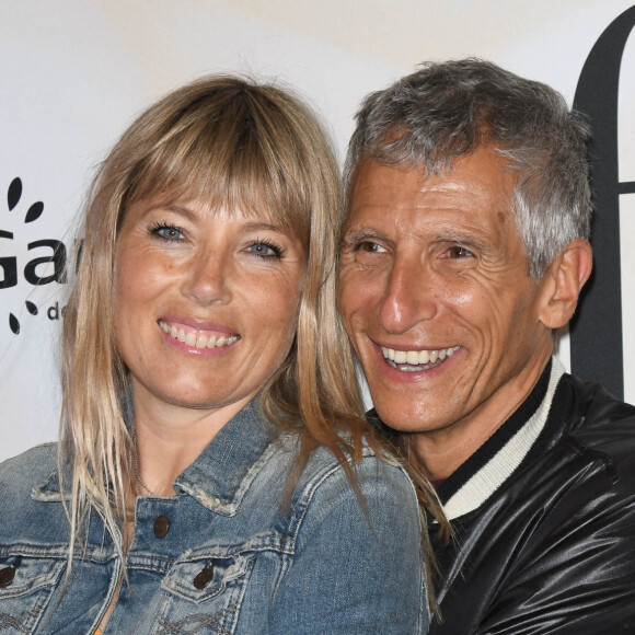Nagui et sa femme Mélanie Page - Avant-première du film "Les fantasmes" au cinéma Pathé Wepler à Paris. Le 24 juin 2021 © Coadic Guirec / Bestimage