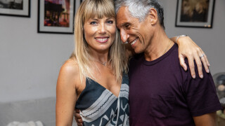 Nagui et sa femme Mélanie Page complices : le couple s'affiche radieux !