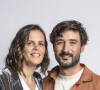 Jeremy Frerot et sa femme Laure Manaudou - Backstage - Enregistrement de l'émission "La Chanson secrète" à Paris. © Cyril Moreau / Bestimage 