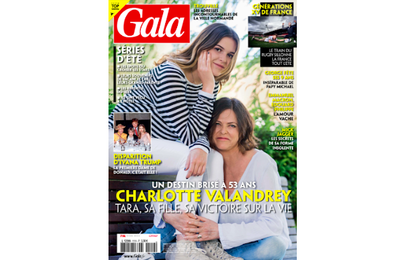 Couverture du magazine "Gala" du mercredi 20 juillet 2022