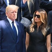 Obsèques d'Ivana Trump : Donald Trump meurtri, sa femme Melania, discret soutien à ses côtés