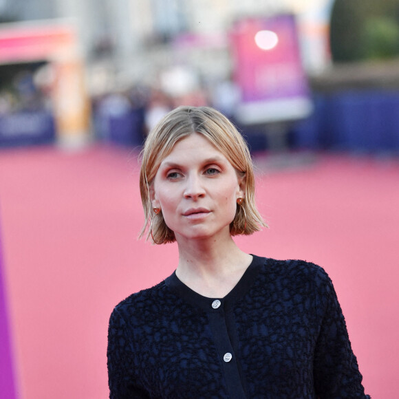 Clémence Poésy (enceinte) à la remise du Prix Nouvel Hollywood et projection du film"Flag Day" lors de la 47ème édition du Festival du Cinéma Américain de Deauville, France, le 4 septembre 2021. © Rachid Bellak/Bestimage 