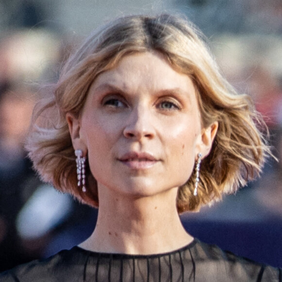 Clémence Poésy, enceinte, (présidente du jury de la révélation) pour la projection du film "Stillwater" lors de la cérémonie d'ouverture de la 47ème édition du festival du Cinéma Américain de Deauville, France, le 3 septembre 2021. © Olivier Borde/Bestimage 