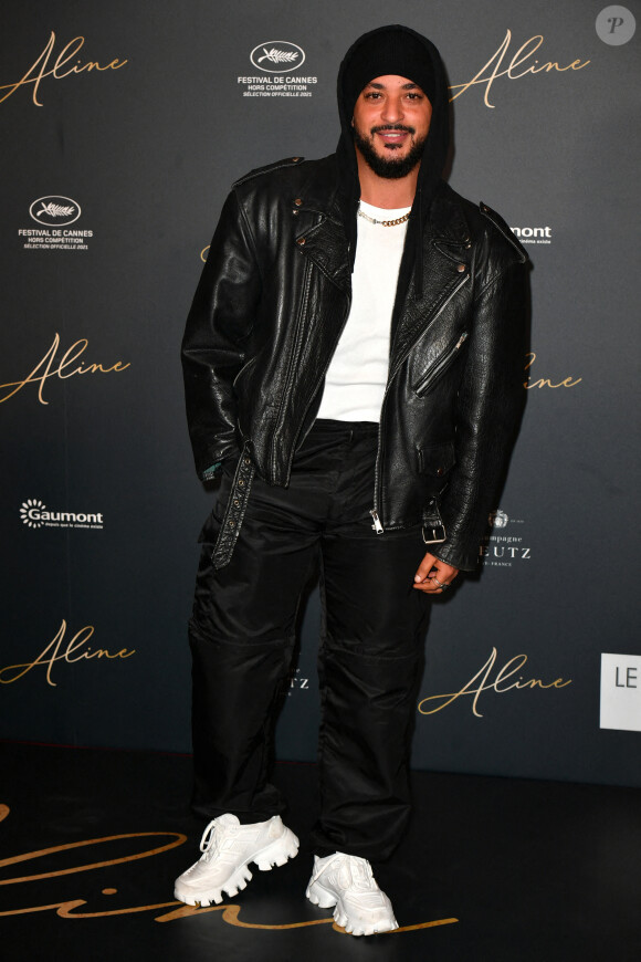 Slimane - Avant-Première du film "Aline" au Grand Rex à Paris le 25 octobre 2021. © Veeren/Bestimage