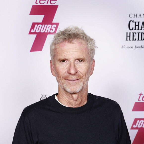 Exclusif - Denis Brogniart - Soirée "Télé 7 Jours Summer Party" au restaurant "Monsieur Bleu" à Paris le 14 juin 2022. © Christophe Aubert via Bestimage