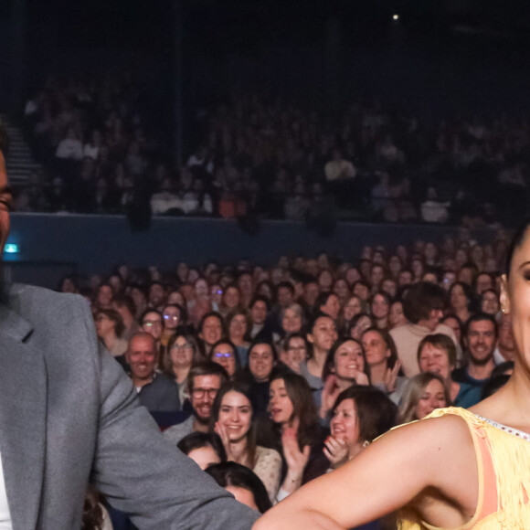 InfExclusif - Denitsa Ikonomova et Rayane Bensetti - La troupe "EntreNous By D'Pendanse" en tournée au Dôme de Paris - Palais des Sports, à Paris, France, le samedi 7 Mars 2020 © Cyril Moreau/Bestimage