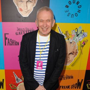 Jean-Paul Gaultier lors du "Jean-Paul Gaultier Fashion Freak Show" à Londres, le 19 juillet 2022.
