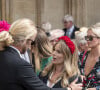Cressida Bonas - Les invités arrivent au mariage de Lady Tatiana Mountbatten et Alick Dru à la cathédrale de Winchester, le 23 juillet 2022. Lady Tatiana Mountbattent est une cousine éloignée de la reine Elisabeth II d'Angleterre. 