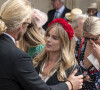 Cressida Bonas - Les invités arrivent au mariage de Lady Tatiana Mountbatten et Alick Dru à la cathédrale de Winchester, le 23 juillet 2022. Lady Tatiana Mountbattent est une cousine éloignée de la reine Elisabeth II d'Angleterre. 