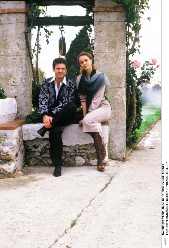 Emmanuelle Béart et son ex-époux Daniel Auteuil.