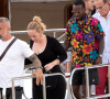 Adele et son compagnon Rich Paul quittent le yacht de Jay Schottenstein à Porto Cervo en Sardaigne