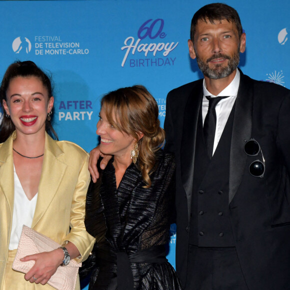 Hector Langevin, Camille Genau, Elodie Varlet et Laurent Kerusore durant l'After Party au Monte Carlo Beach après la soirée d'ouverture du 60eme Festival de Télévision de Monte-Carlo à Roquebrune Cap Martin, le 18 juin 2021. © Bruno Bébert/Bestimage